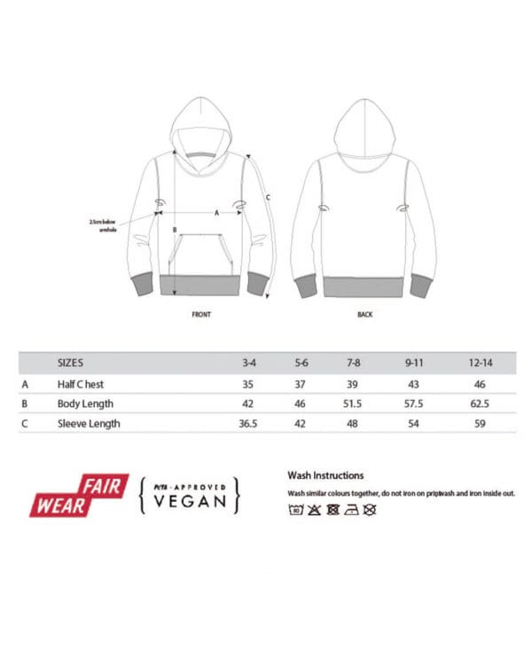 Kids Organic Cotton Surf Hoodie  - Image 5