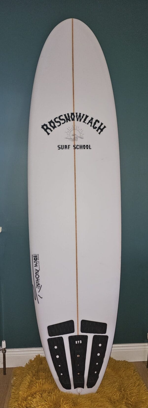 6-Foot Fiberglass Surfboard – Custom Built for Rossnowlagh
