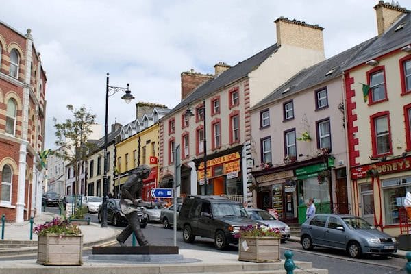 A view of Ballyshannon Town